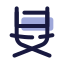 Silla plegable icon
