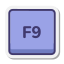 f9-Taste icon