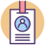 Identity Badge icon