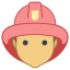 Hombre bombero icon