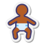 pele de bebê tipo 3 icon
