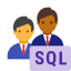 grupo-skin-type-5 de administradores de base de datos SQL icon