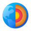 지구 내부 핵심 icon
