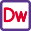Adobe Dreamweaver a proprietary web development tool from Adobe icon