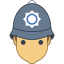 Ufficiale di polizia britannico icon
