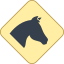 Placa de cavalos icon