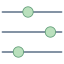 Opções de ordenação icon