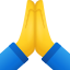 emoji-de-manos-juntadas-1 icon