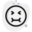 Neutral baby face emoji pictorial representation layout icon