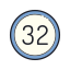 32 cercles icon