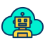 Cloud Robot icon