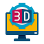 3d Model icon