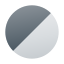 검정색과 흰색 icon