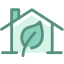 Eco factory icon