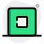 외부-중지-음악-버튼-미디어 플레이어-격리-온-화이트-배경-기본-녹색-탈-revivo icon