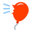 balão estourado icon