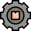 Box in the gear icon