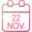 22 November icon