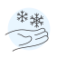 Copo de nieve icon