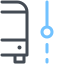 Bus-Strom-Haltestelle icon