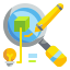 Magnifying icon