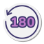 Повернуть на 180 icon