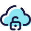 Cloud public icon