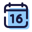 Calendário 16 icon