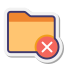 Delete Folder icon