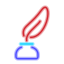 Quill With Ink icon