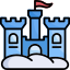 Castle tower icon