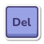 del-key icon