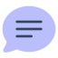 채팅 메시지 icon