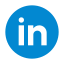 LinkedIn entouré icon