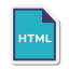 HTML-Dateityp icon