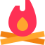 Feu de camp icon