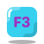 touche f3 icon