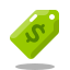 Etiqueta de Preço USD icon