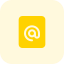 Contact card organizer icon