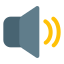 Medium sound setting for any digital device icon