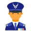 Air Force Commander Male Skin Type 3 icon