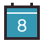 Calendario 8 icon