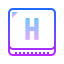 tasto h icon