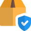 Delivery protection of an item being ship icon