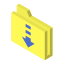 Pasta de downloads icon