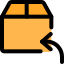 외부-배송-박스-원래-배송-주소-배송-채워진-tal-revivo icon