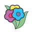 Bouquet de fleurs icon