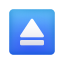 イジェクトボタンの絵文字 icon