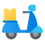 Scooter de livraison icon