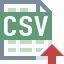 Importa CSV icon